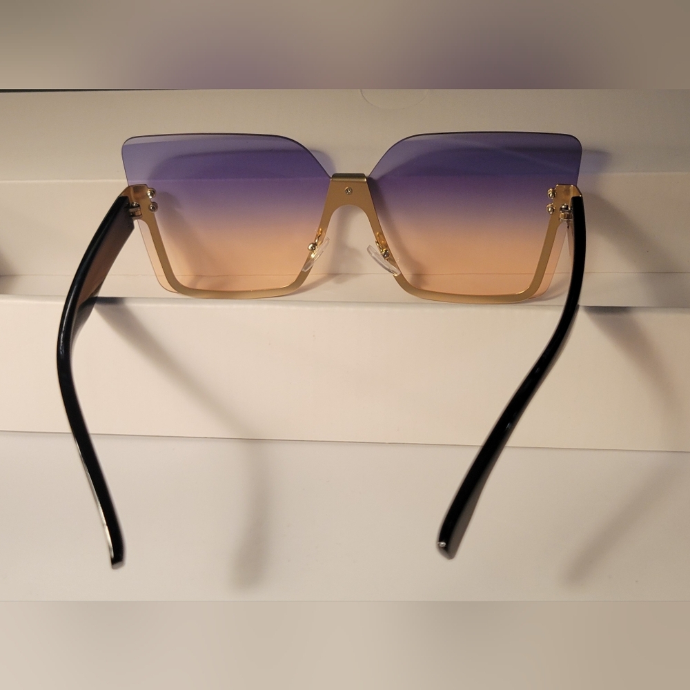Gradient Square Sunglasses - image 4